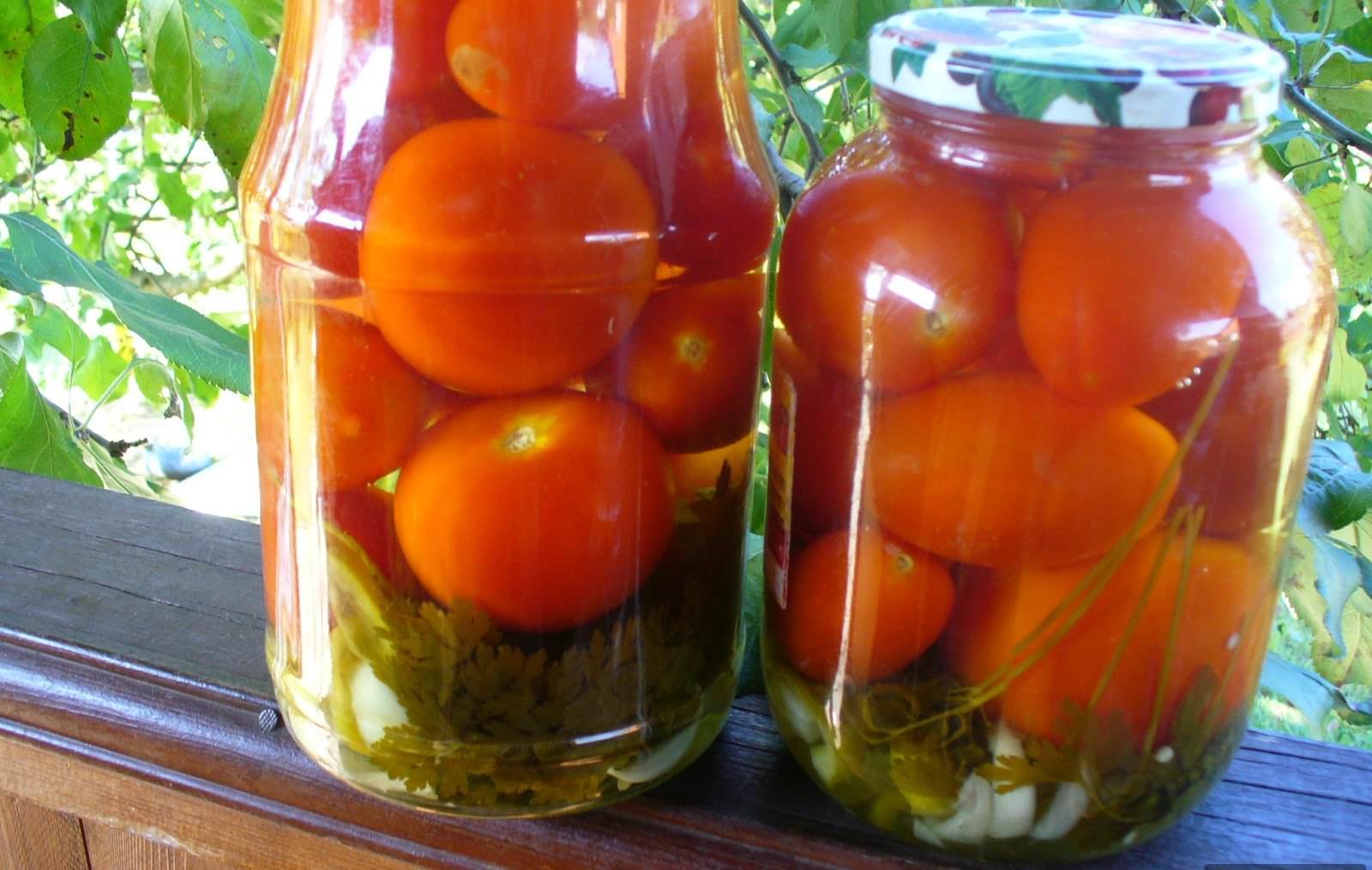 Помидоры получаются очень ароматными