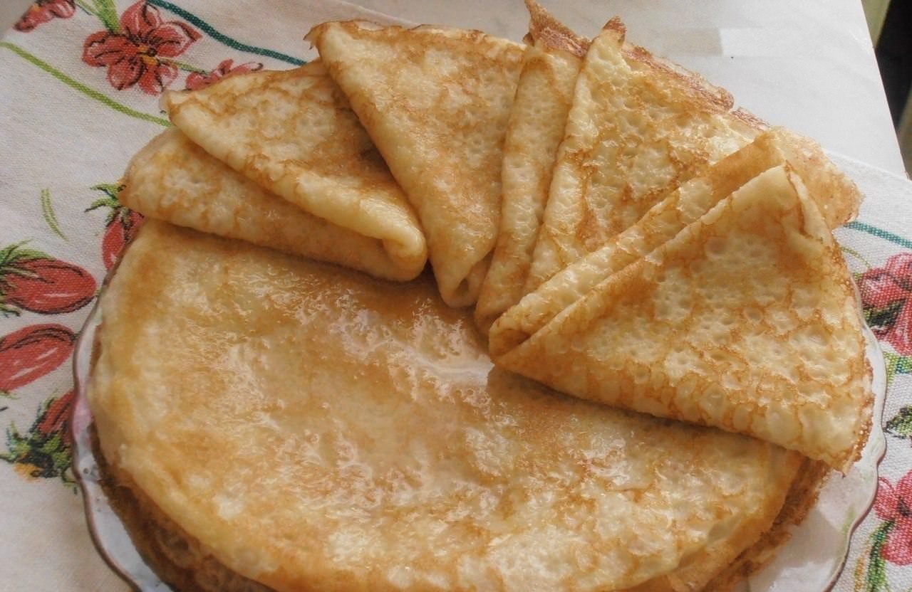 Блины из блинной муки можно приготовить и на кефире