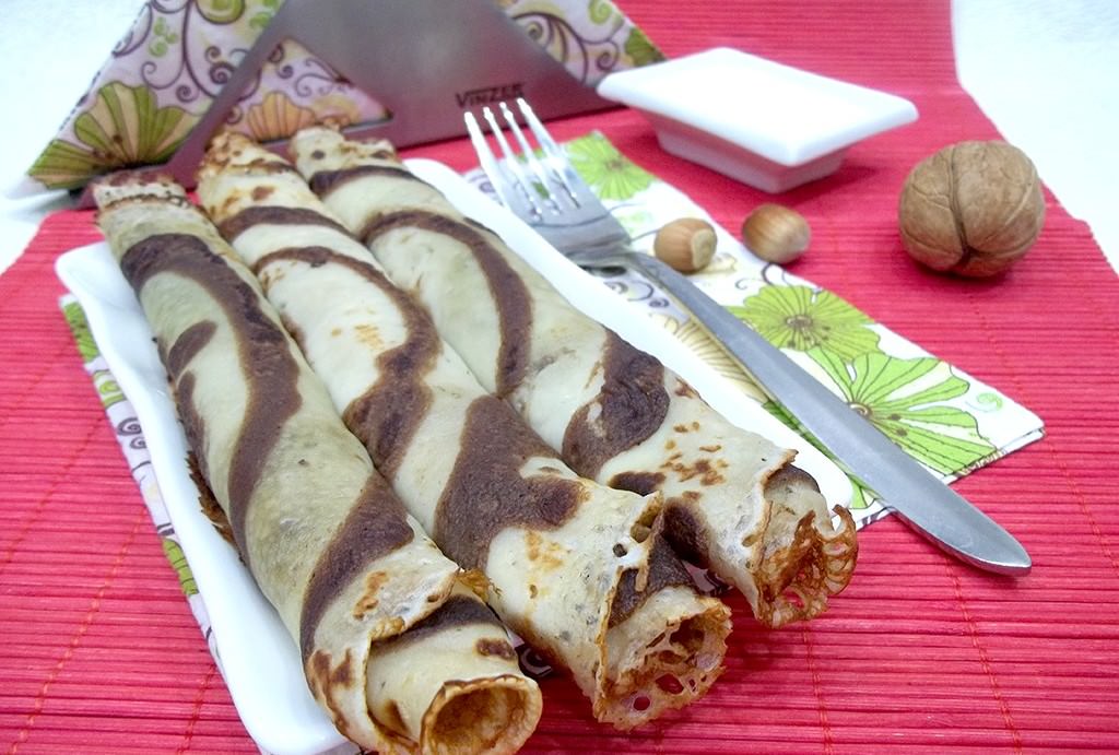 Такие блины выглядят очень вкусно, а главное – необычно
