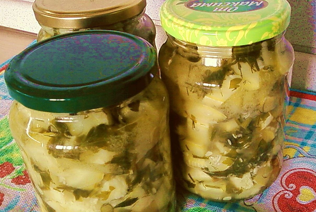 Заготовка получается в меру острой