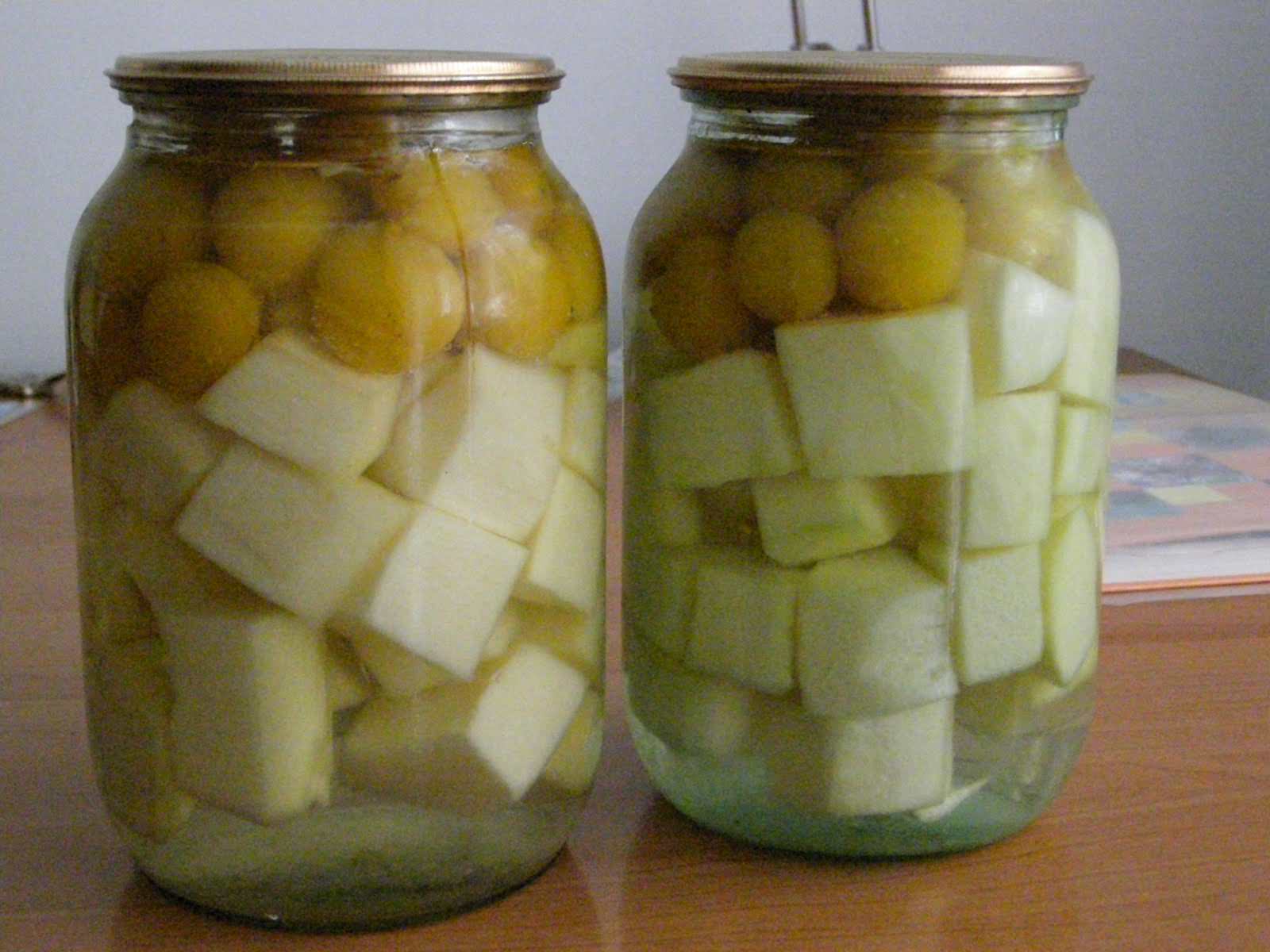 Необычная консервация, напоминающая по вкусу ананасы в сиропе