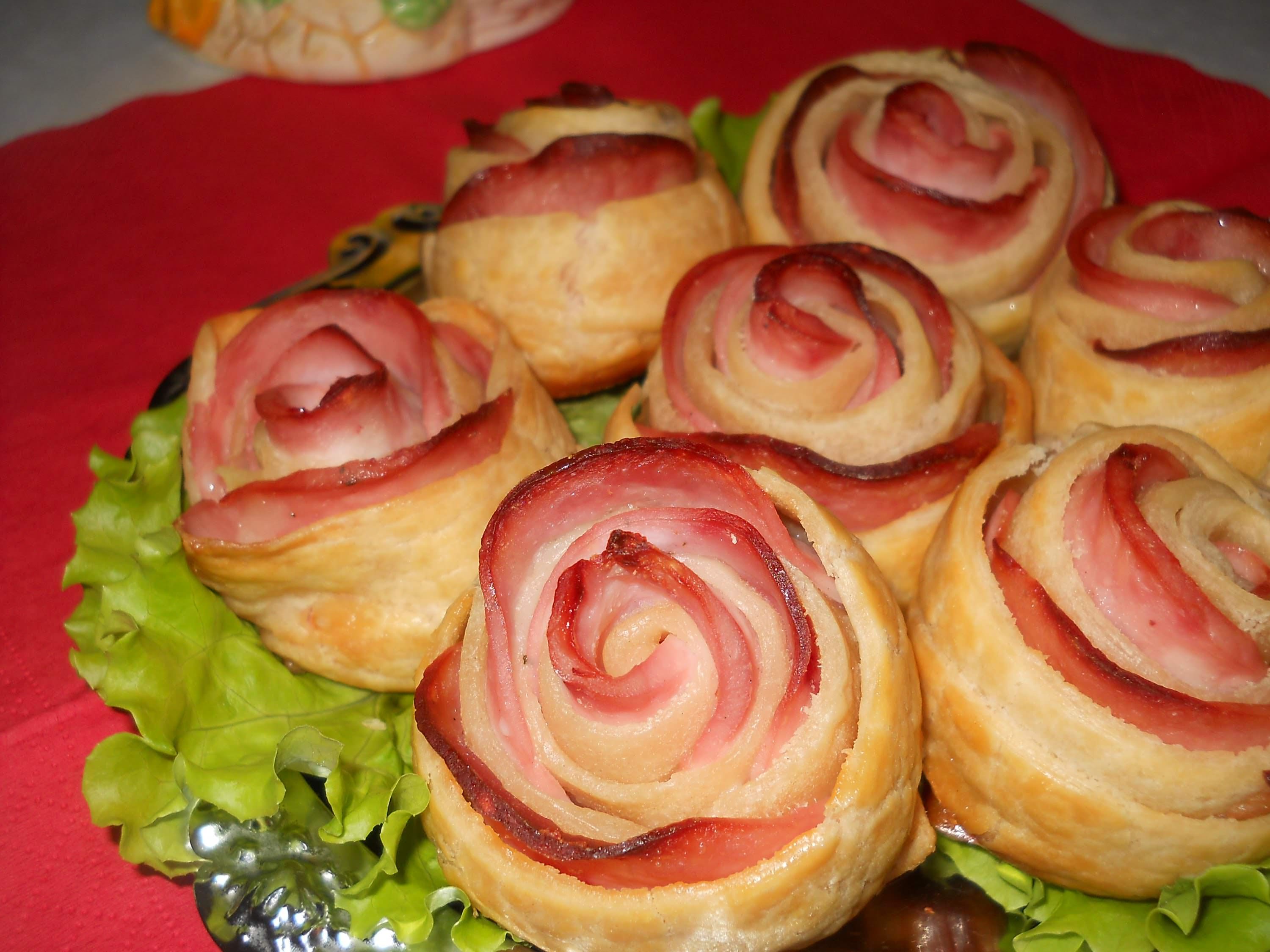 Розочки красиво выглядят и очень вкусны