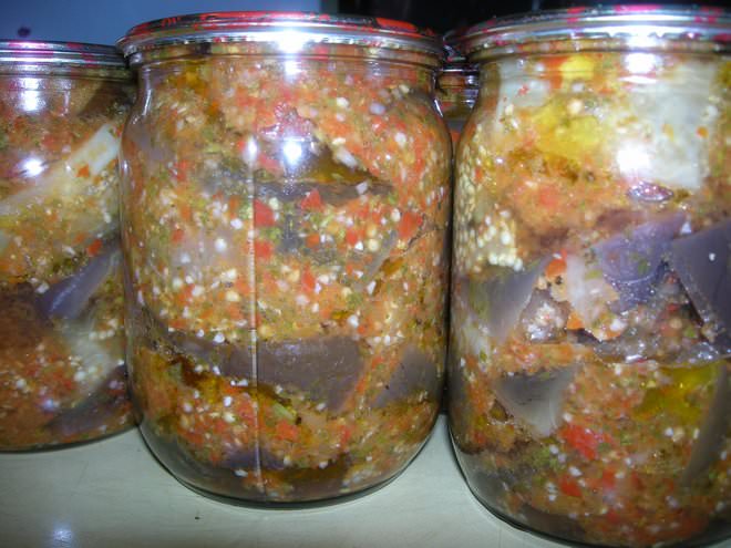 Заготовка получается очень сочной и вкусной