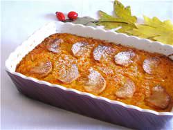Запеканка из тыквы с яблоками весьма необычная, но вкусная