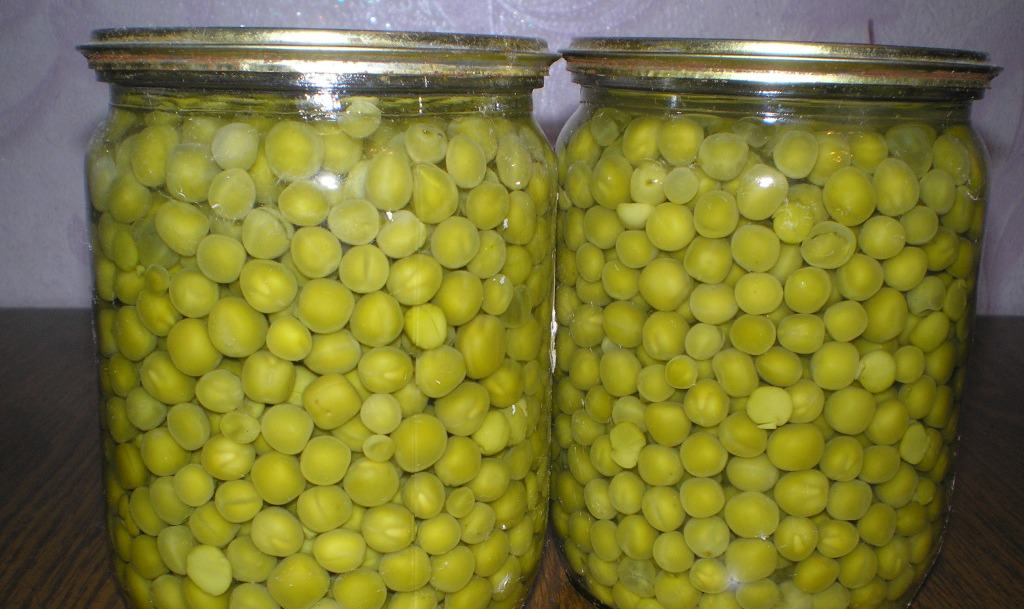 Горошек получается почти как магазинный, только вкуснее