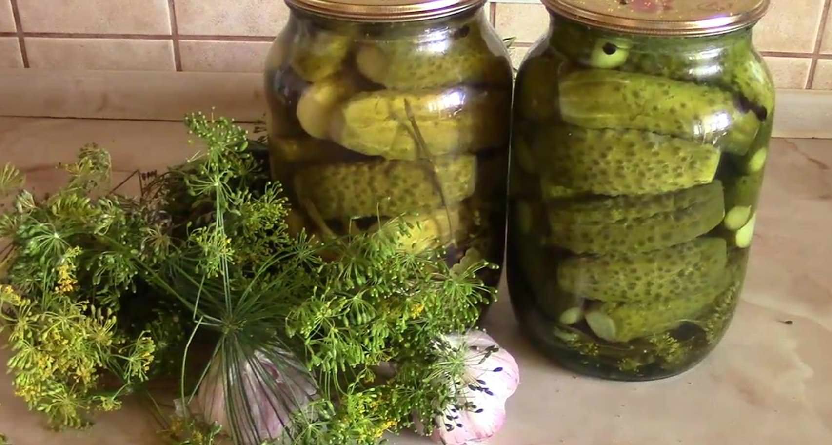 Огурчики будут сочными и хрустящими