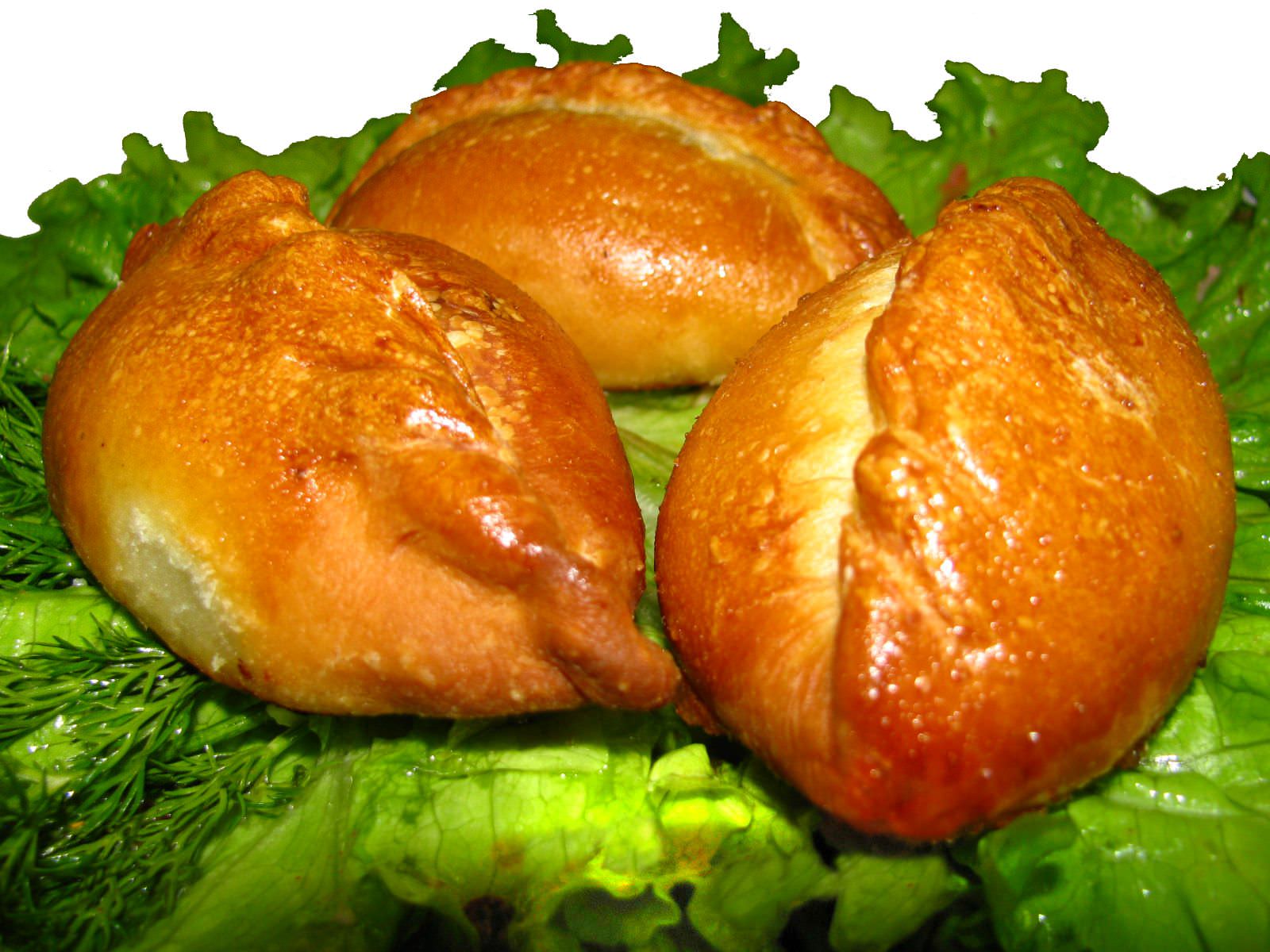 Пирожки получаются сладкими и пышными