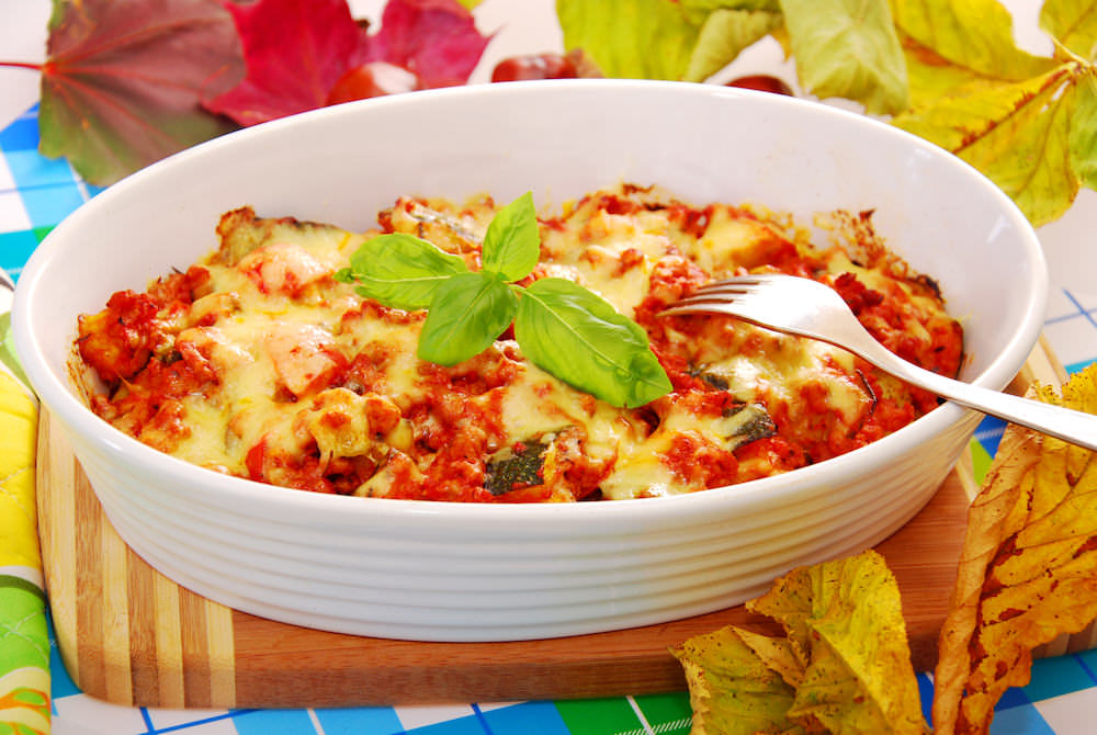 Помидоры для запеканки можно измельчить совсем мелко