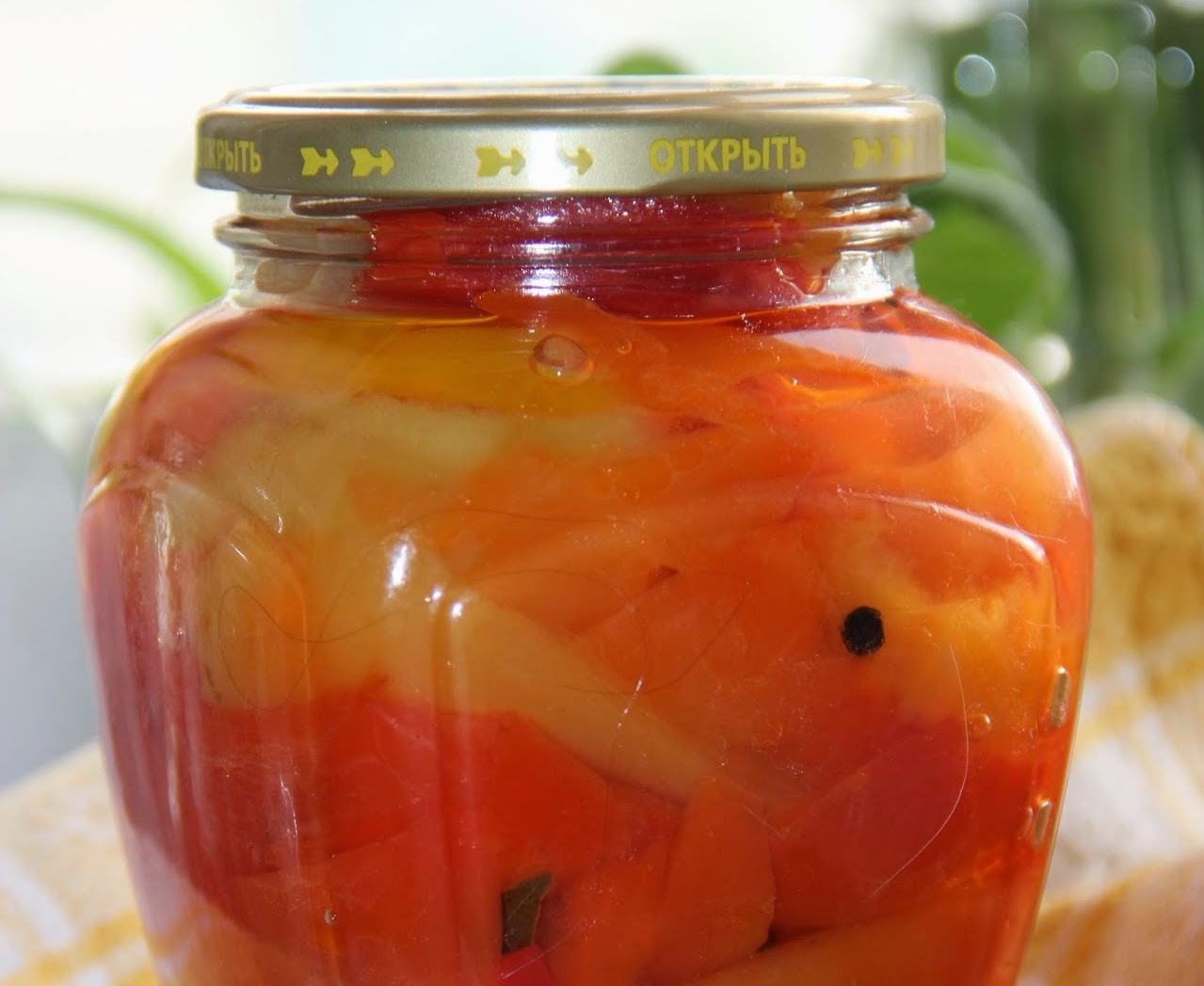 Эта консервация имеет свежий вкус и замечательный запах