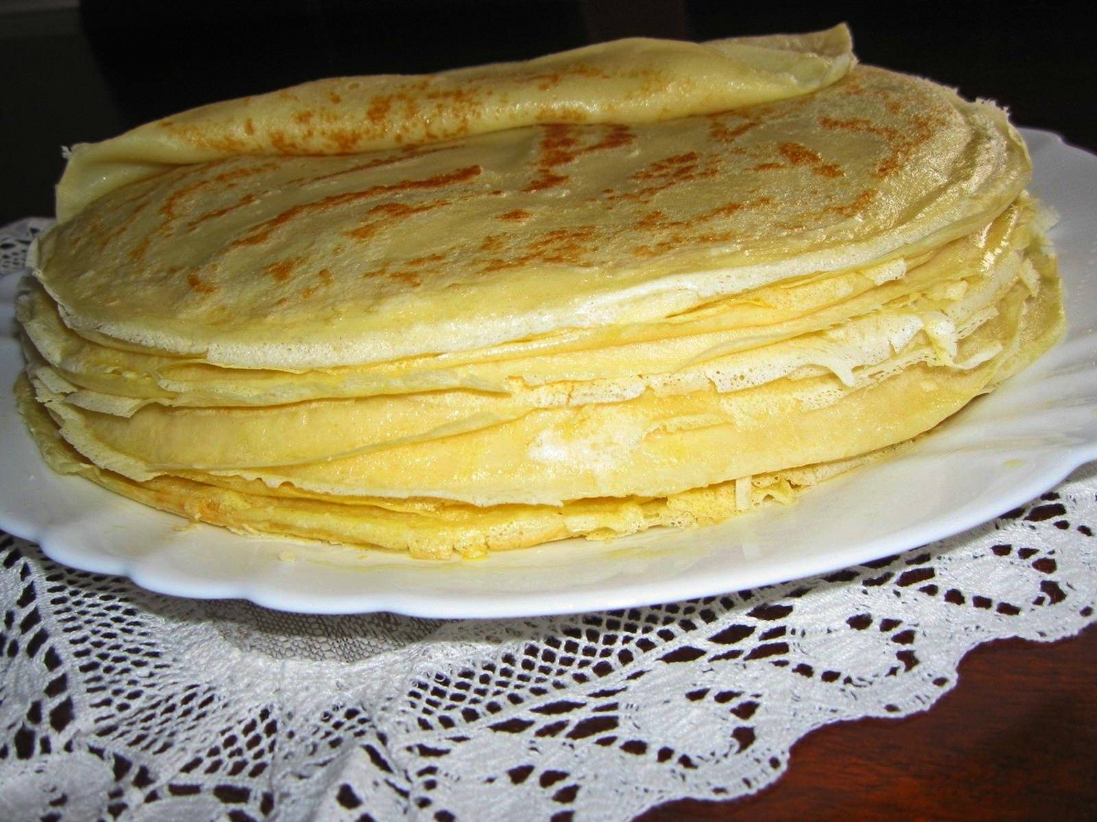 Такие блины точно получатся вкусными