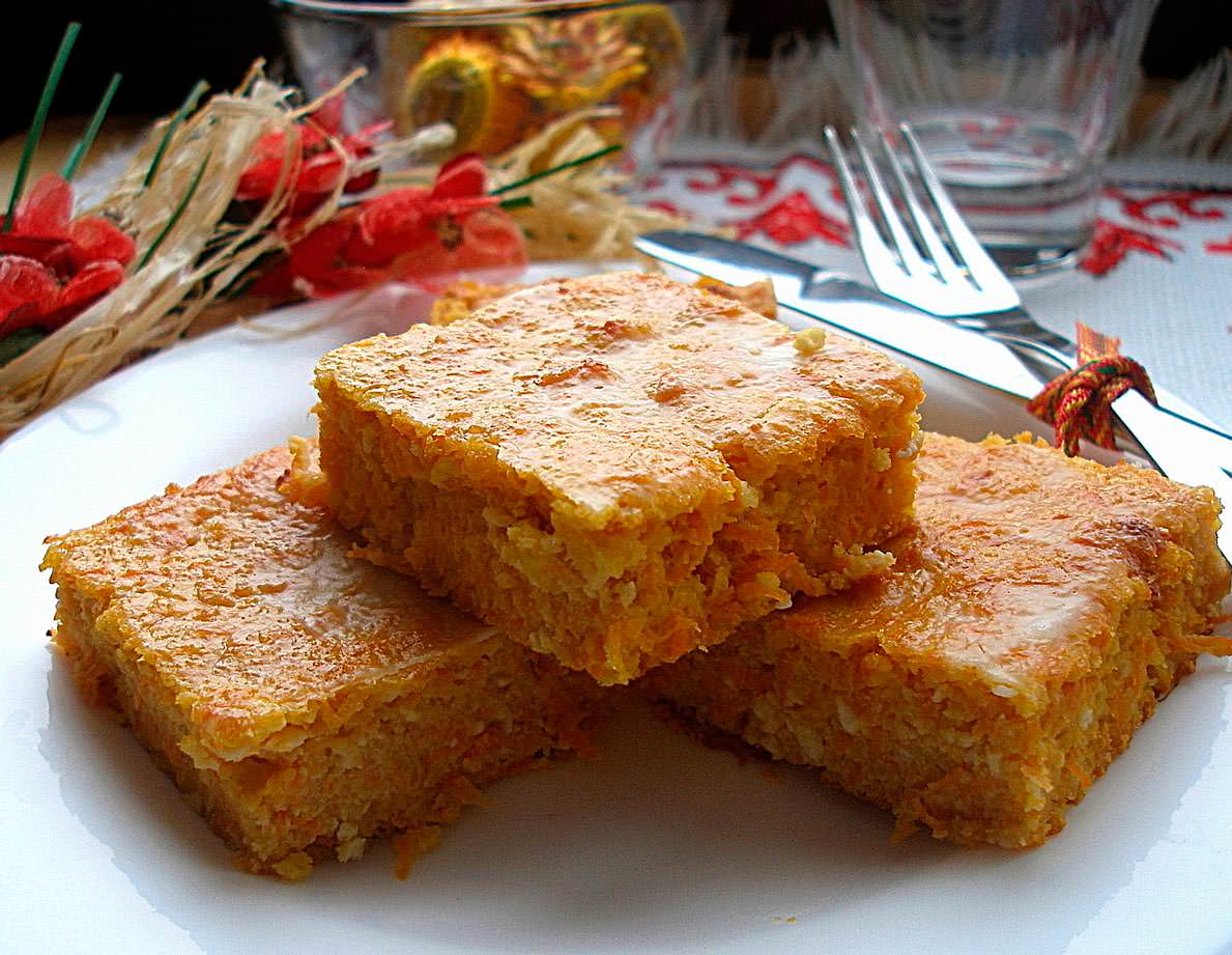 Запеканка выходит низкокалорийной