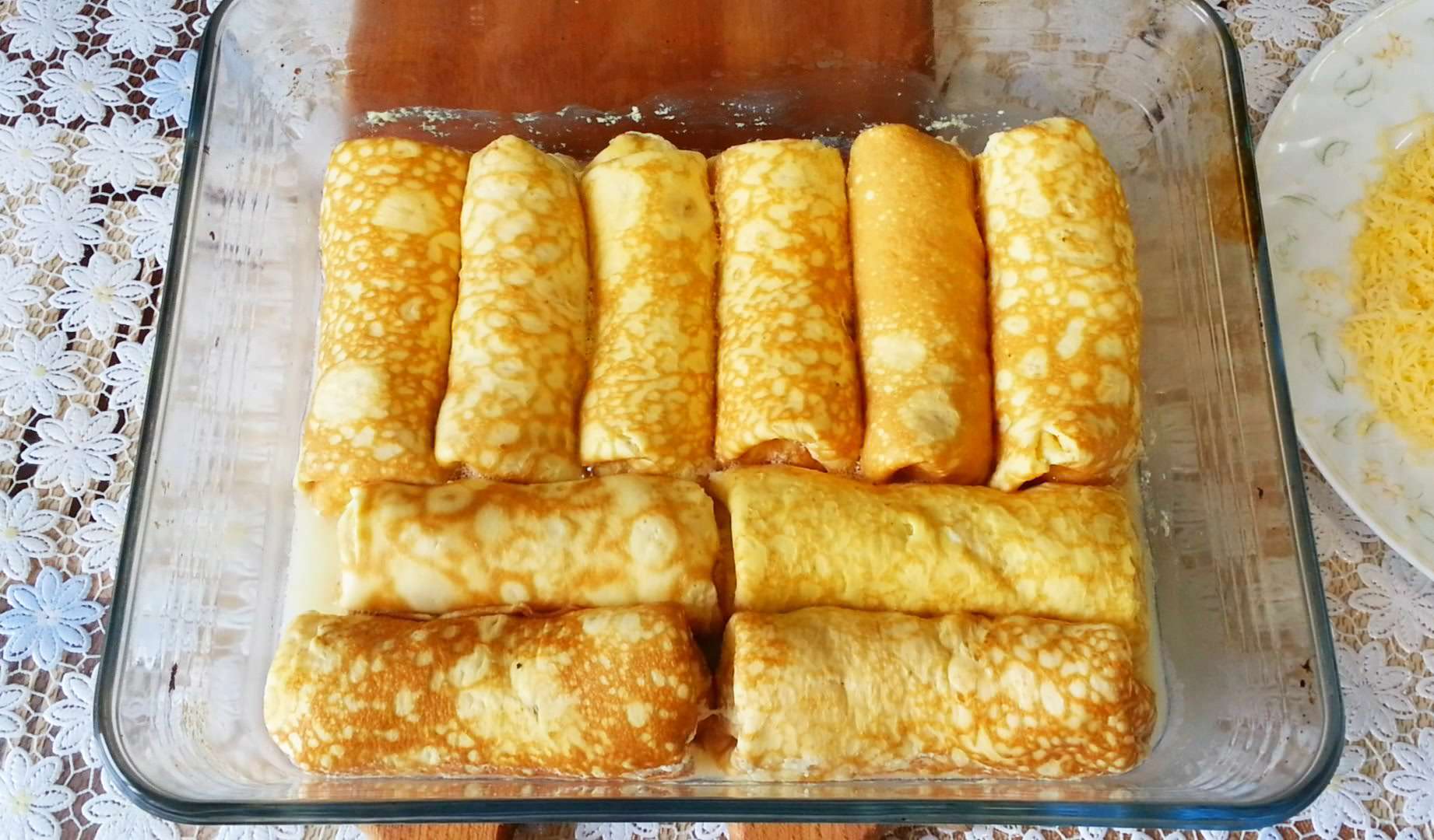 Блинчики калорийные, но очень вкусные