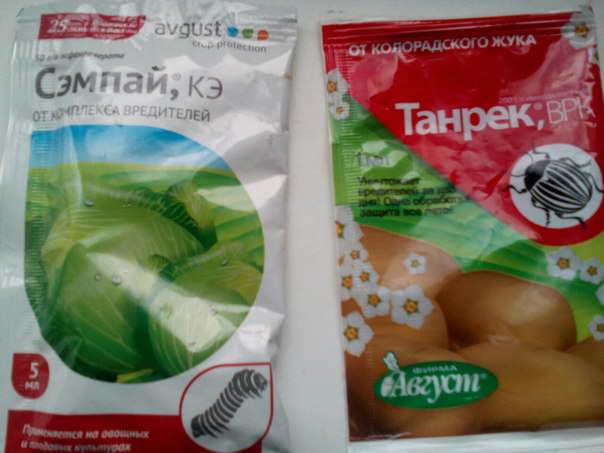 Можно ли смешать Сэмпай и Танрек для опрыскивания капусты